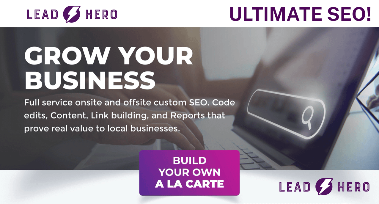 Ultimate SEO by Lead Hero.AI